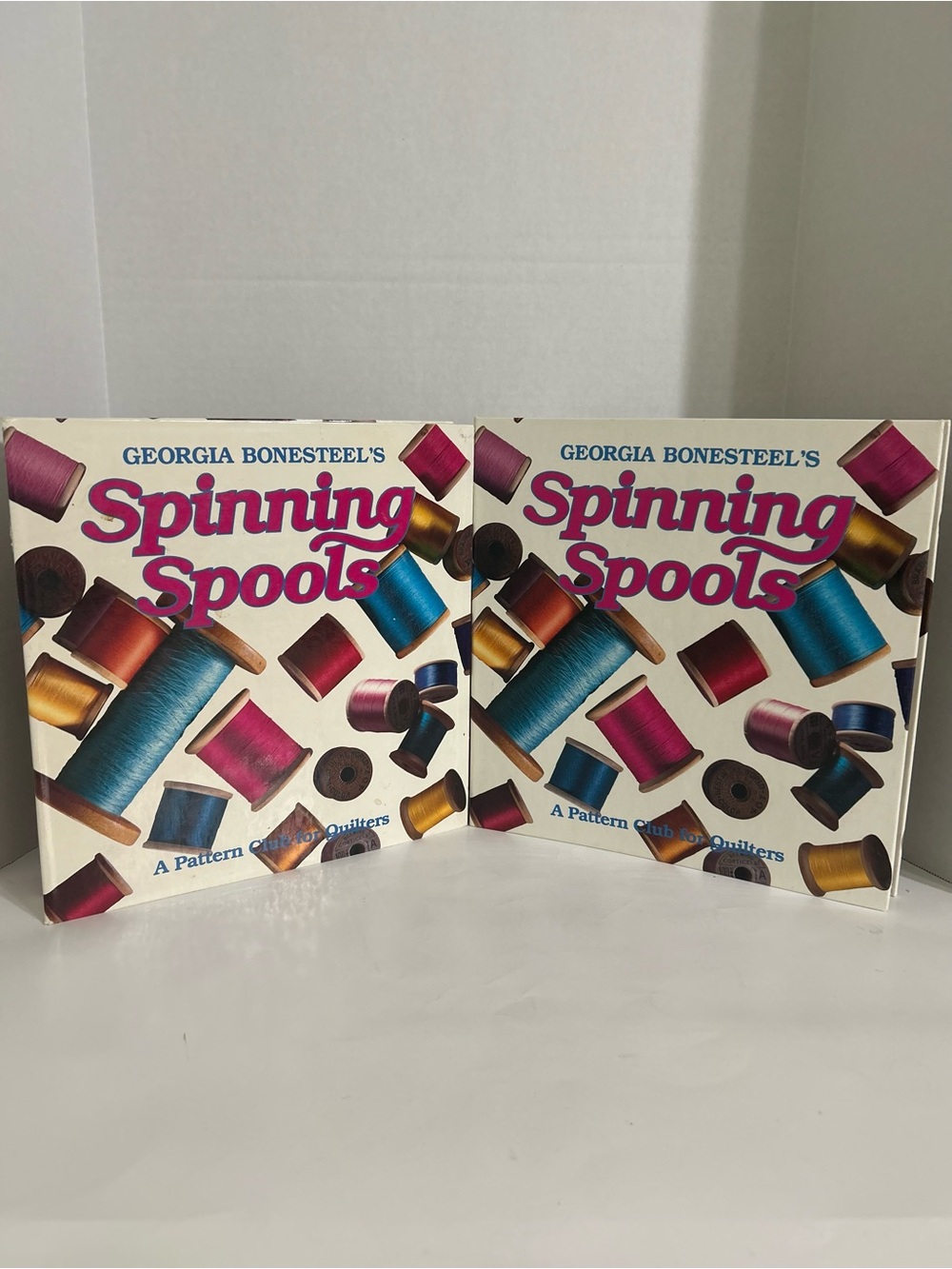 Set 2 SPINNING SPOOLS BINDER Quilt Patterns Complete Georgia Bonesteel Vol 1&2
